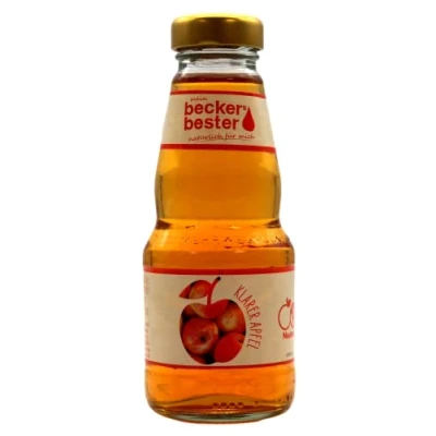 Abbildung von beckers bester Klarer Apfel Apfelsaft, 12er Pack (12 x 0.2 l) MEHRWEG