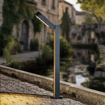 Abbildung von Lucande Taskalin LED Wegeleuchte, 1 flammig, 70 cm