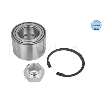 Abbildung von MEYLE 614 650 0001 Radlagersatz Vorderachse beidseitig mit Anbaumaterial 62 Kugellager SUZUKI: SWIFT 3, Wagon R+ II Schrägheck, Ignis I, OPEL: Agila A