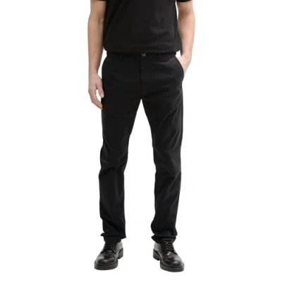 Abbildung von TOM TAILOR Herren 1046967 Travis Slim Chino Hose, 29999 Black, 32W / 36L EU