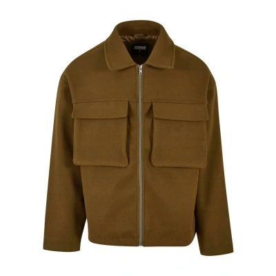 Abbildung von Urban Classics BIG Pocket Übergangsjacke, Herren, Größe: Small, Summerolive