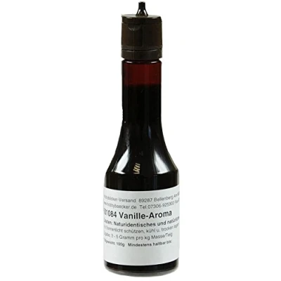 Abbildung von Hobbybäcker Aroma Vanille ► Zur Verfeinerung von Pralinen, Eis, Desserts &amp; Cremes, Natürlich Vanillig, Spritzflasche, 100g