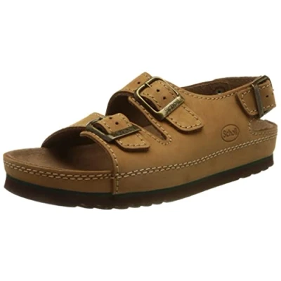 Abbildung von Scholl Unisex AIR Bag Schuh für Medizinisches Fachpersonal, Marrone, 42 EU