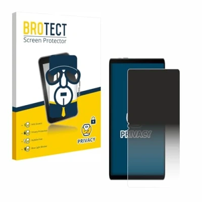 Abbildung von BROTECT Anti Spy Blickschutzfolie für Samsung Galaxy Tab S9 FE Privacy Screen Protector [Displayschutz Folie, Sichtschutz, Blaulichtfilter]