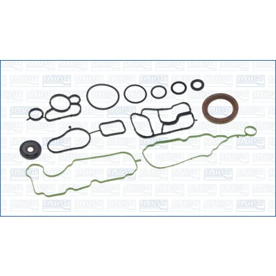 Abbildung von AJUSA 54162800 Dichtungssatz, Kurbelgehäuse VOLKSWAGEN: Passat CC, Transporter 5 Kastenwagen, Multivan (7HM, AUDI: A4 B8 Avant, A6 C7 Avant