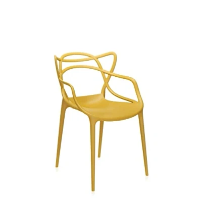 Abbildung von Kartell Masters, Stuhl, Senf, 2er Satz