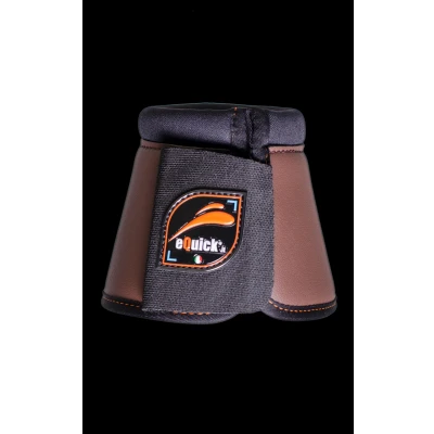 Abbildung von eQuick Hufglocken eOverreach Braun Pony