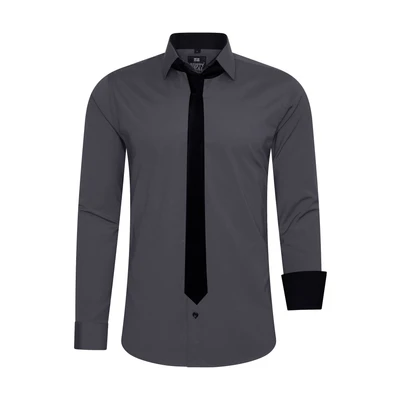 Abbildung von Rusty Neal Hemd, Herren, Größe: 4XL, Anthrazit