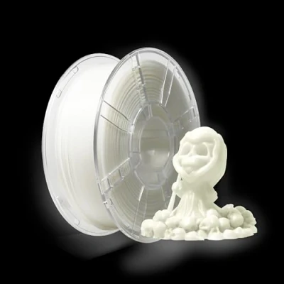 Abbildung von iBOSS Leuchtet PLA+ Filament 1,75 mm,Glow In The Dark, Maßgenauigkeit: ±0,02 mm, 3D Druck 1 kg(2.2lb) Spule, Luminescent PLA Plus Filament, Passen die meisten FDM Drucker, Luminous Grün
