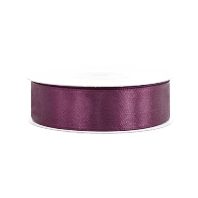 Abbildung von Satinband 18mm x 25m Rolle FARBAUSWAHL in 3/6/12/18/25/38/50/75/100mm farbecht &amp; waschbar Schleifenband für Hochzeit Geschenkband zum Verpacken Dekorieren Basteln Beere 280