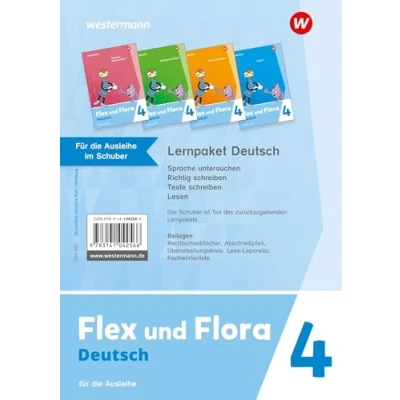 Abbildung von Flex und Flora Ausgabe 2021: Lernpaket Deutsch 4 (Druckschrift) Für Rheinland Pfalz die Ausleihe