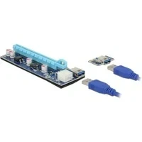 Abbildung von Delock 41426 Riser Karte PCI Express x1 x16 mit 60 cm USB Kabel