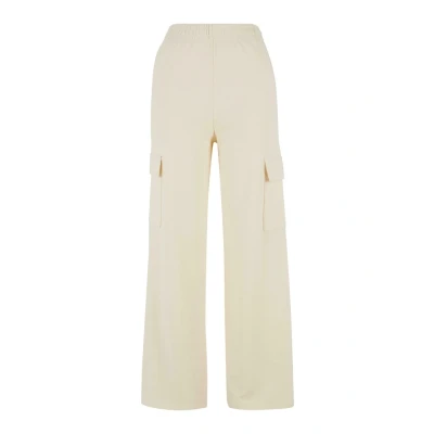 Abbildung von Urban Classics Baggy Terry Cargohose, Damen, Größe: 3XL, Whitesand