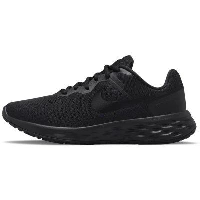 Abbildung von NIKE Performance W Revolution 6 Laufschuh Neutral, Damen, Größe: 36.5, Black/dark smoke grey Schuhe