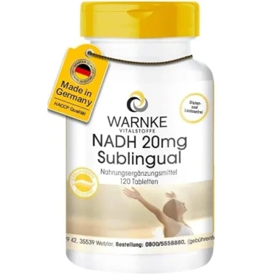 Abbildung von Nadh 20 mg sublingual Tabletten