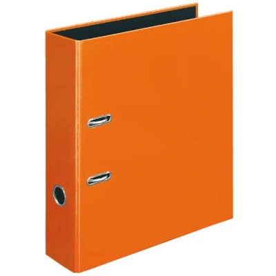 Abbildung von VELOFLEX 4142330 Briefordner Velocolor, Ringordner, Ordner, DIN A4, 2 Ring Mechanik, 285 x 318 75, orange