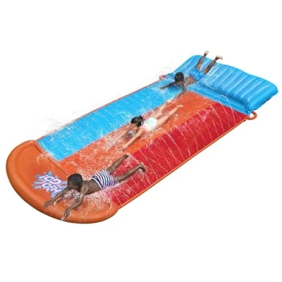 Abbildung von Bestway H2OGO! Tsunami Splash Ramp Dreifachrutsche 488 cm