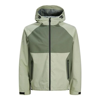 Abbildung von Jack &amp; Jones Übergangsjacke, Herren, Größe: Small, Desert sage