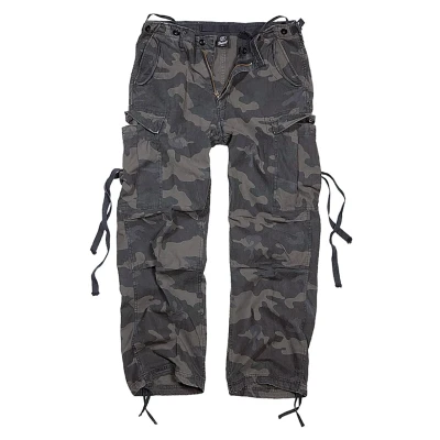 Abbildung von Brandit Herren M65 Vintage Pants Cargo Freizeithose, darkcamo, L
