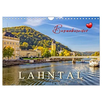 Abbildung von Bezauberndes Lahntal (Wandkalender 2025 DIN A4 quer), CALVENDO Monatskalender