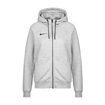Abbildung von Nike Performance W NK FLC PARK20 FZ Hoodie Sweatjacke, Damen, Größe: XL, Dark grey heather / black