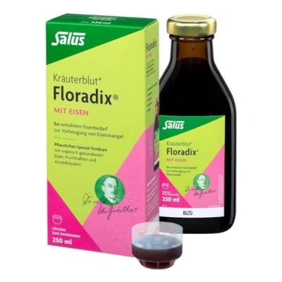 Abbildung von Salus Kräuterblut Floradix mit Eisen