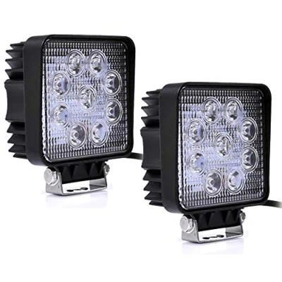 Abbildung von 2X 27W LED Scheinwerfer Rückfahrscheinwerfer Lampe 12V 24V Flutlicht Reflektor Arbeitslicht SUV, UTV, ATV Arbeitsscheinwerfer Zusatzscheinwerfer