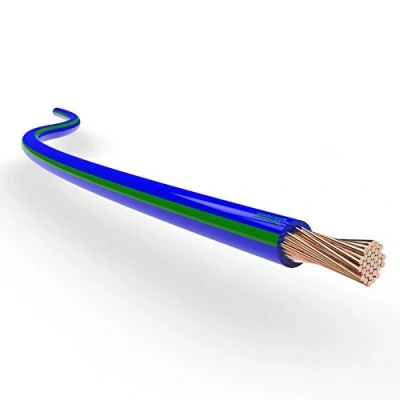Abbildung von Kfz Litze FLRy 0,75mm² 1mm² 1,5mm² Längen 5m oder 10m Auswahl: (5m Meter 1 mm² blau/grün)