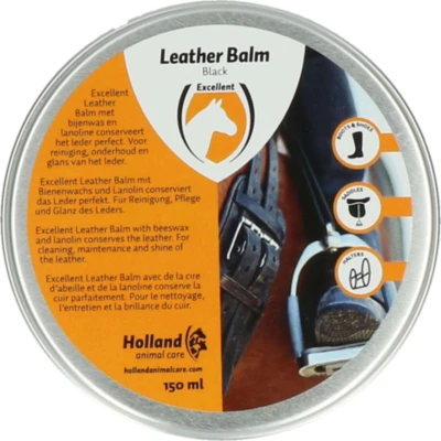 Abbildung von Excellent Leder &amp; Sattelbalsam 150 ml Schwarz