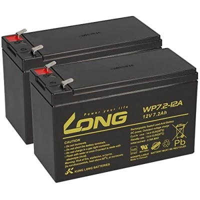 Abbildung von USV Akkusatz kompatibel APC SUA750I RBC48 RBC 48 Batteriesatz Ersatzakku VDS AGM