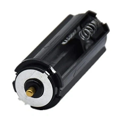 Abbildung von antianzhizhuang schwarzer zylindrischer Kunststoffhalter für AAA Konverterbox, Spielzeug Taschenlampen Adapter Gehäuse, Konverter Adapter, Halter 1,5 V Batterien, Taschenlampe