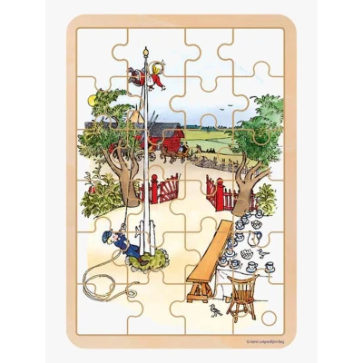 Abbildung von Barbo Toys Michel aus Lönneberga Puzzle Holz, 24 Teile