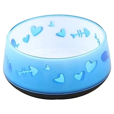 Abbildung von all for paws Futternapf Katzennapf Kitty Love Bowl blau
