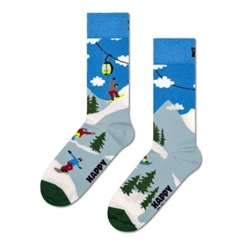 Abbildung von Happy Socks Snowboard Socke (DE/NL/SE/PL, Numerisch, 36, 40, Regular, Mehrfarbig)