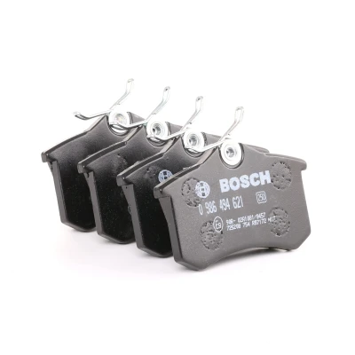 Abbildung von BOSCH 0 986 494 621 Bremsbelagsatz Low Metallic mit Schrauben, Montageanleitung VOLKSWAGEN: Golf 4 Schrägheck, Beetle Cabrio kfzteile, kfzteile24,