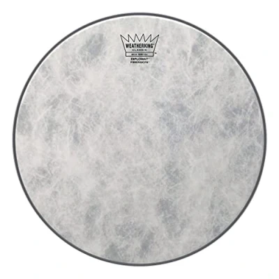 Abbildung von Remo Ambassador beschichtetes Schlagzeugfell, klassische Passform Diplomat Fiberskyn Classic Fit, beschichtet, Tom/Snare 14 Inches