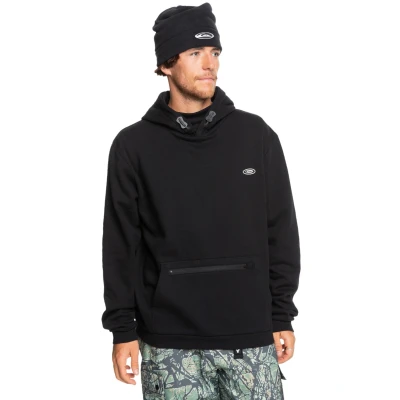Abbildung von Quiksilver BIG LOGO TECH Kapuzenpullover, Größe: Small, True black