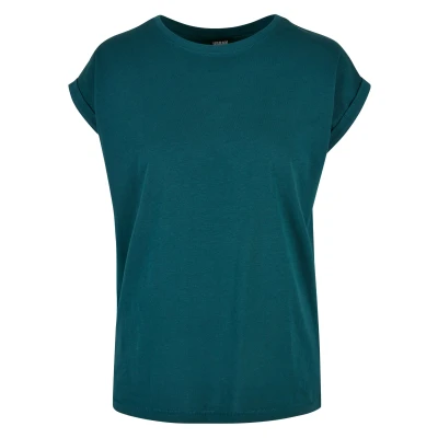 Abbildung von Urban Classics Extended Shoulder Tshirt basic, Damen, Größe: Large, Jasper