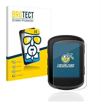 Abbildung von BROTECT Schutzglas für Garmin Edge 540 / 840 Schutzfolie Panzer Folie Glas [Extrem Kratzfest 9H, Anti Fingerprint, Ultra Transparent]