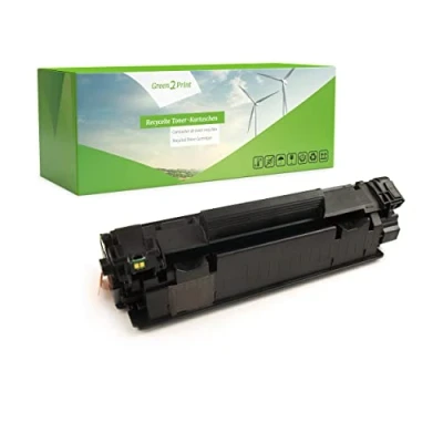 Abbildung von Green2Print Toner schwarz 2100 Seiten ersetzt Canon 728, CRG 3500B002 passend für i SENSYS FAX L150, L170, L410, MF229DW, MF4410, MF4430, MF4450, MF4550D, MF4570DN, MF4580DN, M