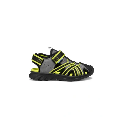 Abbildung von Geox Trekkingsandale für Kinder, Größe: 27, Schwarz Schuhe