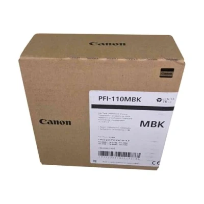 Abbildung von Canon PFI 110MBK Mattschwarz Druckerpatrone