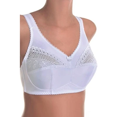 Abbildung von Sassa Damen Soft Funktion BH, Weiß (Weiß 00100), (Herstellergröße:85B)