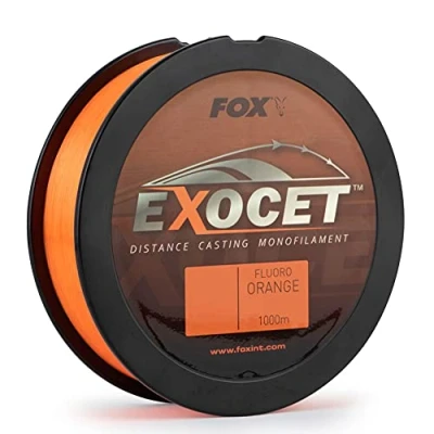 Abbildung von Fox Exocet Fluoro Orange Mono 0.26mm 10lb / 4.9kg (1000m) Fluorocarbon
