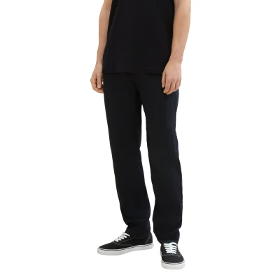 Abbildung von TOM TAILOR Denim Chinohose, mit seitlichen Eingrifftaschen