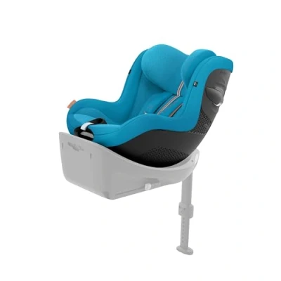 Abbildung von CYBEX Gold Kinder Autositz Sirona G i Size Plus, Ohne Base, Ab ca. 3 Monaten bis 4 Jahre, Max. 19 kg, 61 105 cm (Ab Geburt / 40 mit Neugeboreneneinlage), Beach Blue