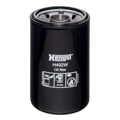 Abbildung von HENGST FILTER H492W Ölfilter 1 1/2 12 U Anschraubfilter