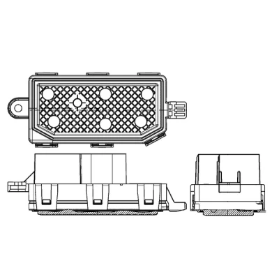Abbildung von MAHLE ORIGINAL ABR 77 000P Regler, Innenraumgebläse 12