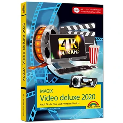 Abbildung von MAGIX Video deluxe 2020 Das Buch zur Software. Die besten Tipps und Tricks:: für alle Versionen inkl. Plus, Premium, Control 360