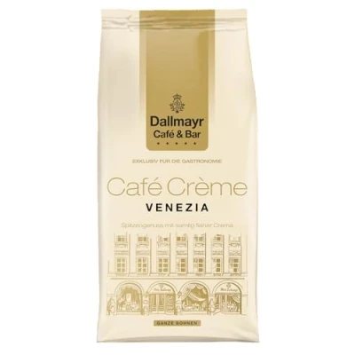Abbildung von Dallmayr Café Crème Venezia Kaffeebohnen entwickelt für die Gastronomie in premium Industriequalität *Für echte Genießer* (Geröstete Kaffeebohnen, 1 kg, Creme VENEZIA)